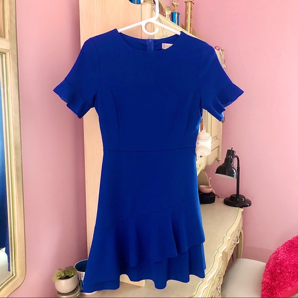 NWT Royal Blue Altar’d State Dress with Ruffles - Picture 5 of 9